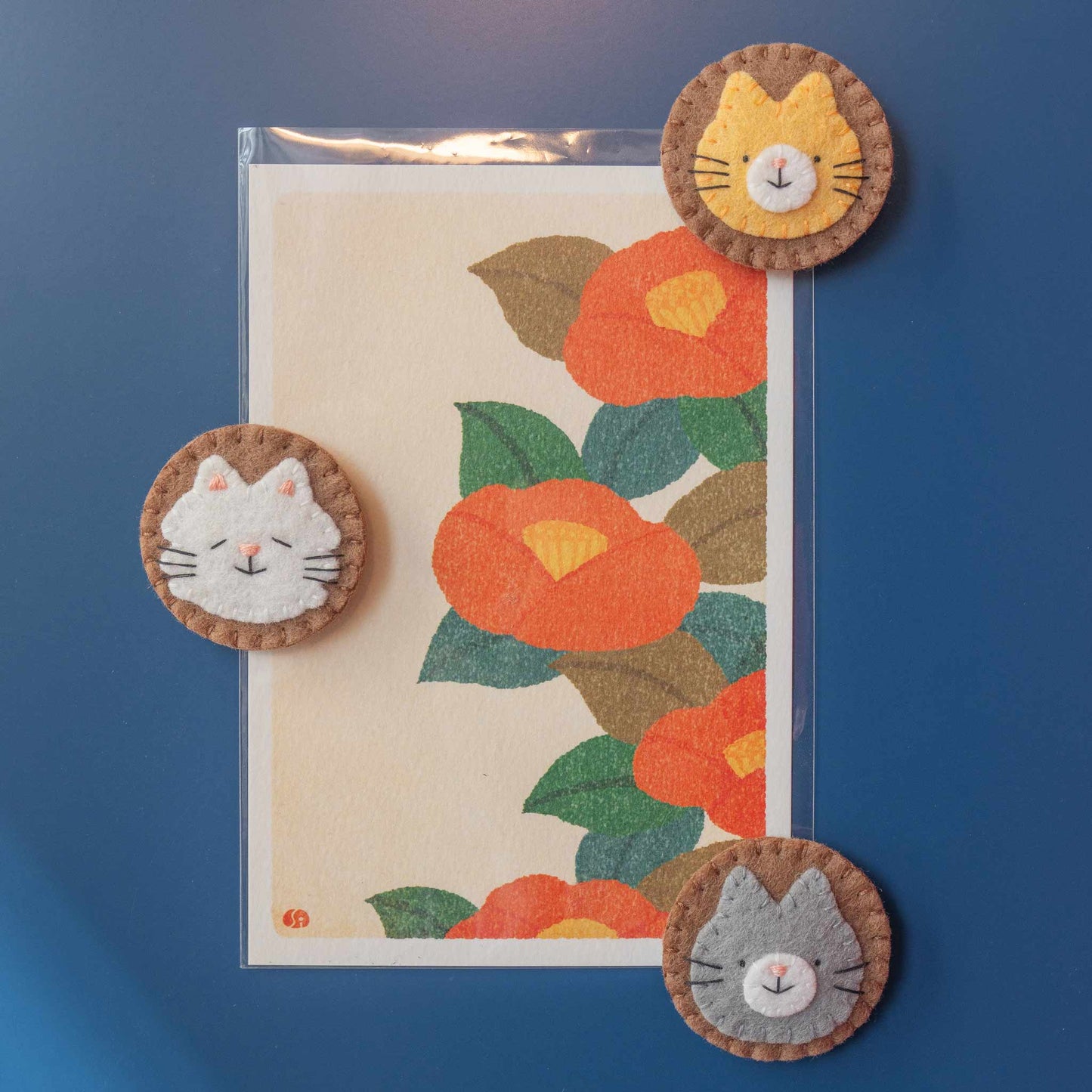 Felty Friends: Sewing a Cat Magnet!