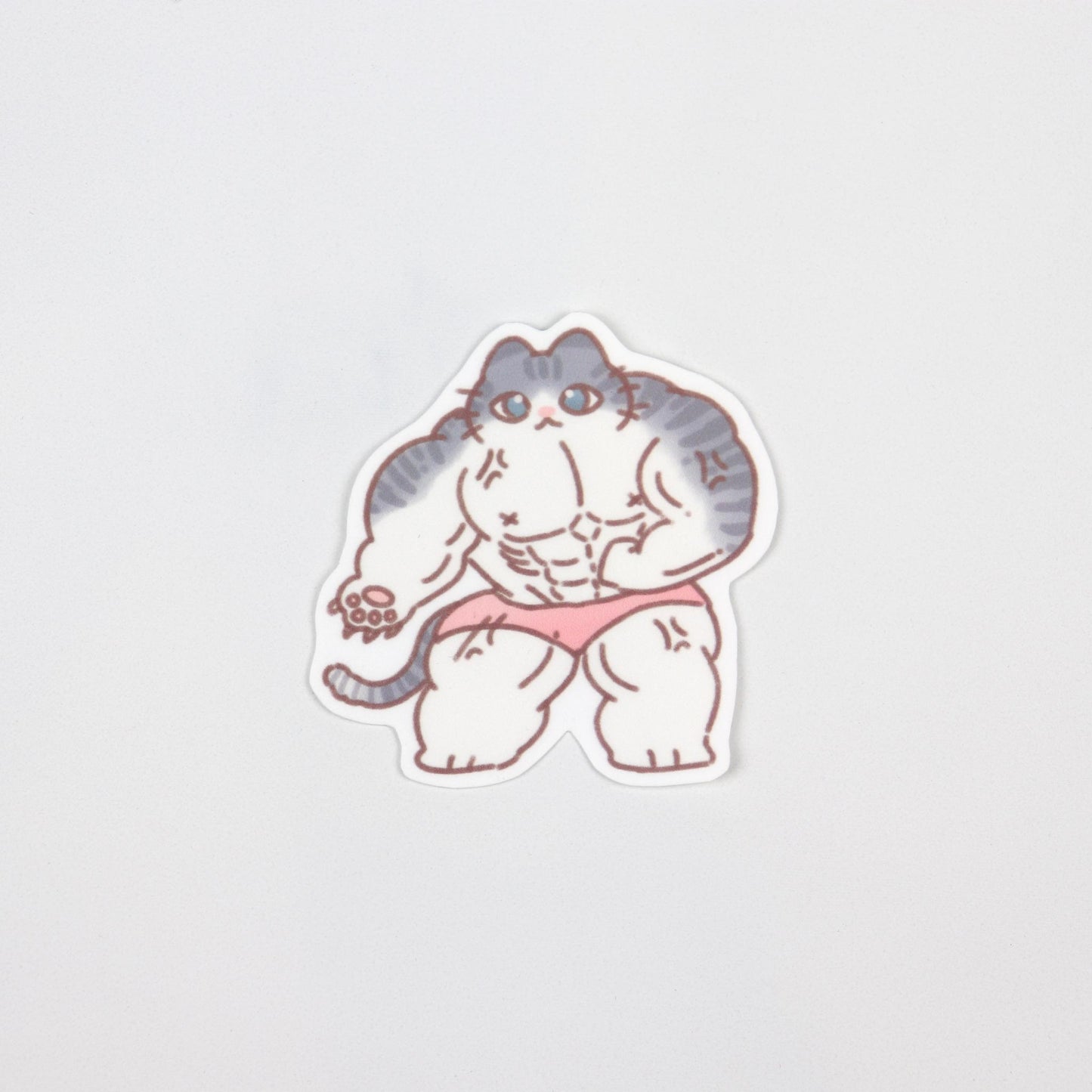 Buff Kitty Sticker