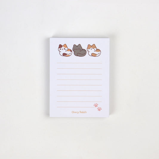 Cat Loaf Memo Pad