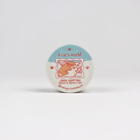 A Cat's World Washi Tape