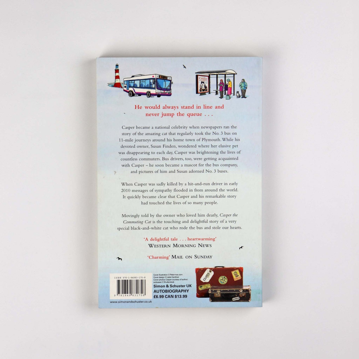 Casper the Commuting Cat by Susan Finden