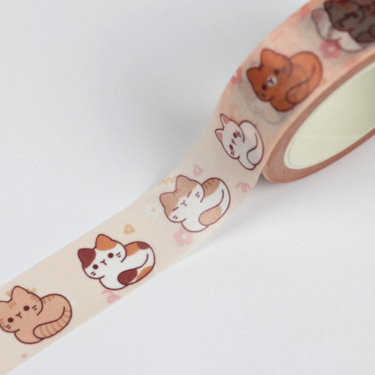 Cat Loaf Washi Tape