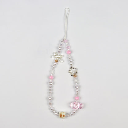 Fish & Bow Cat Phone Charm