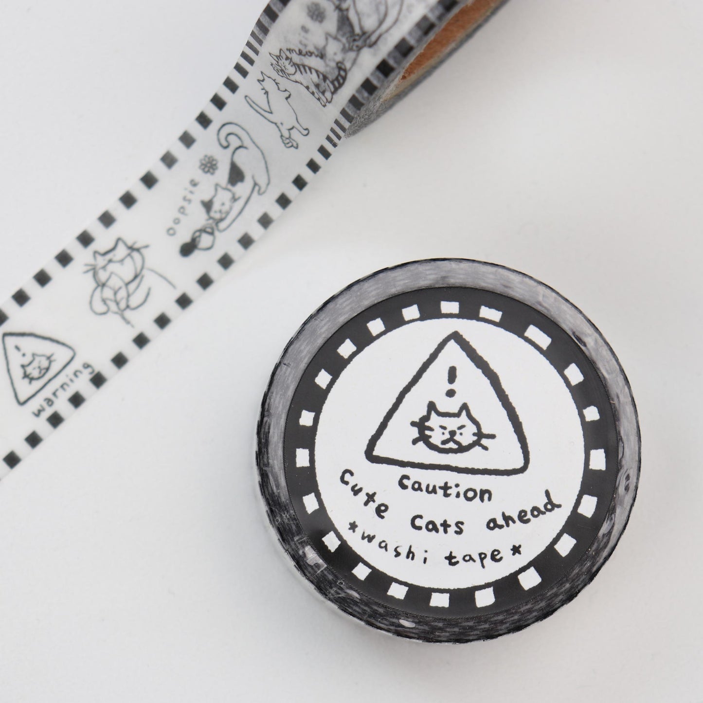 Cute Cats Ahead Washi Tape