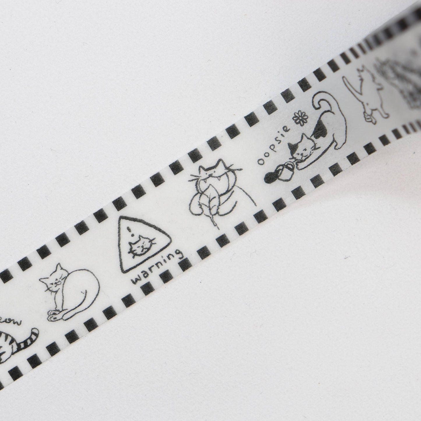 Cute Cats Ahead Washi Tape