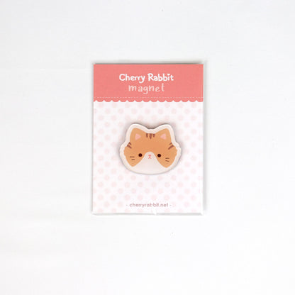 Ginger Cat Acrylic Magnet