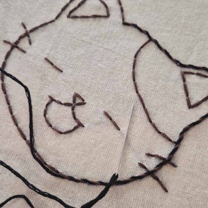 Embroidery Workshop: Cats on Totes with Nekki