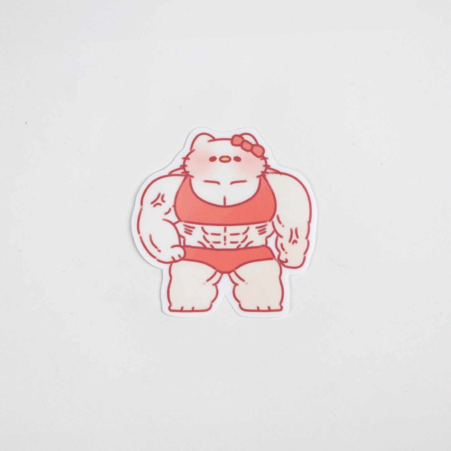 Gymbro Kitty Sticker