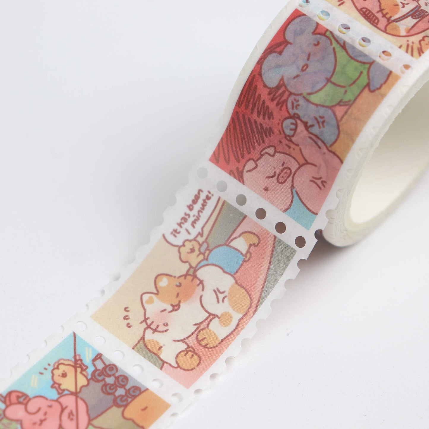 Gymbro Cats Stamp Washi Tape