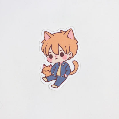 Fruits Basket Kyo Cat Sticker