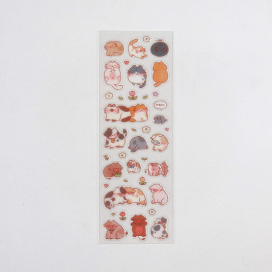 Moo Moo & Meow Meow Mini Decor Stickers