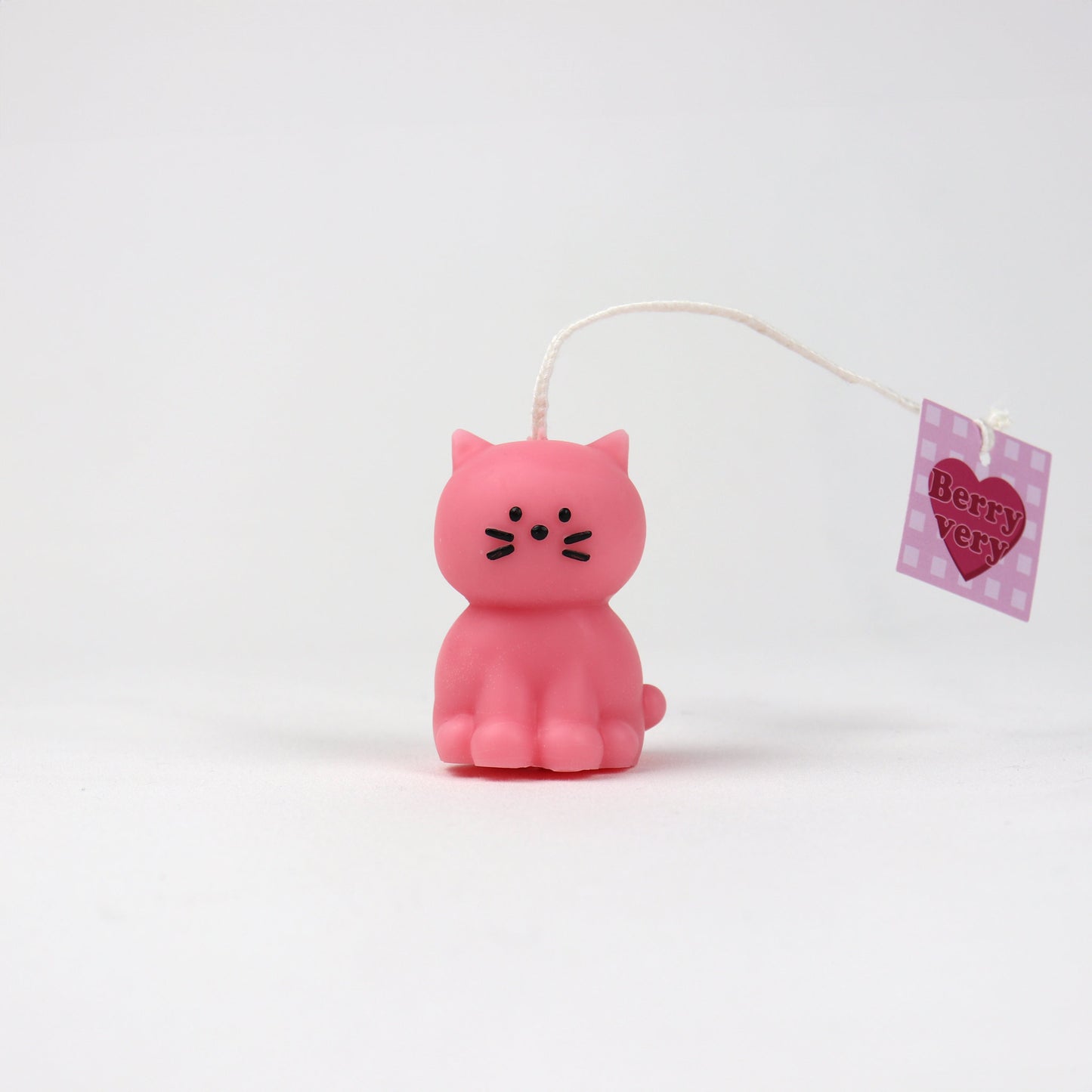 Kitty Objet Candle - Pink