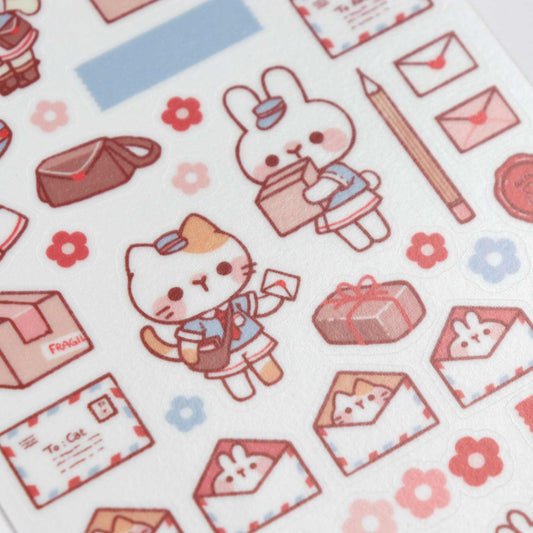 No.081 Cherry’s Postal Service Sticker Sheet