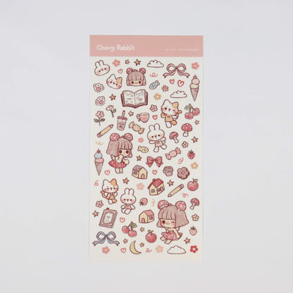 No.125 Sketch Doodles Sticker Sheet