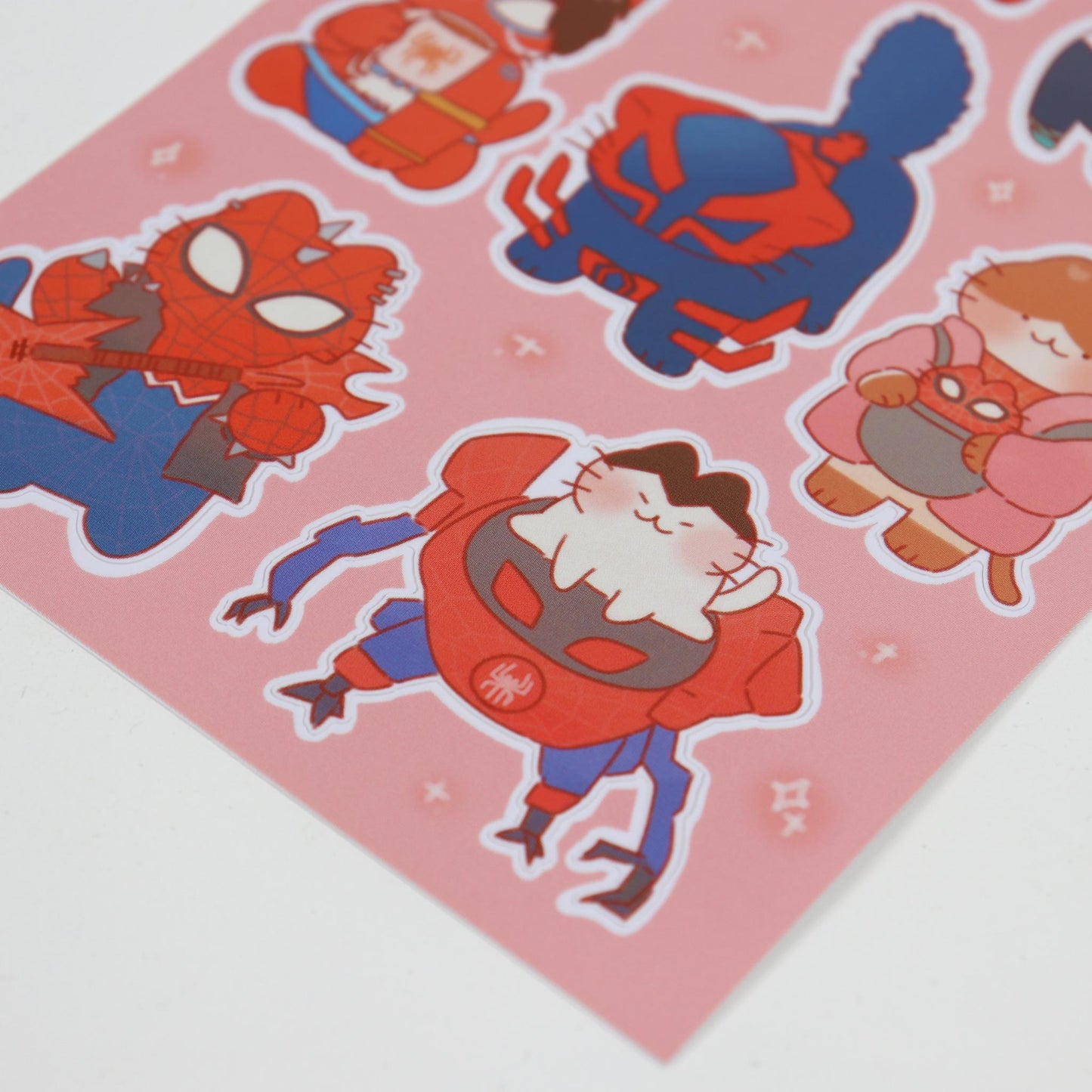 Spider Kitties Sticker Sheet