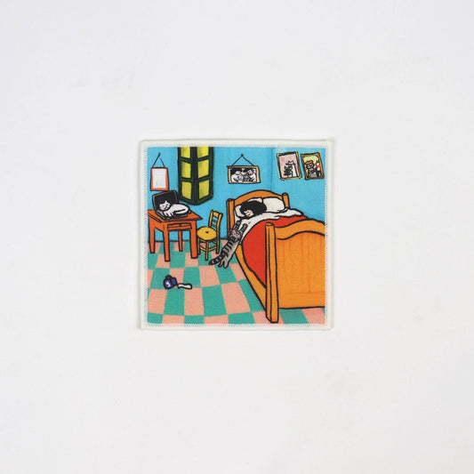 In My Room Fabric Coaster
