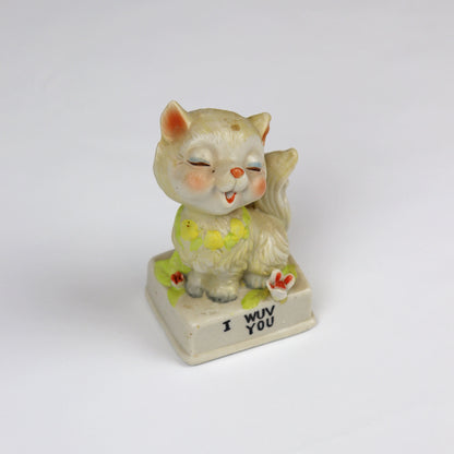 Vintage Cat Figurine