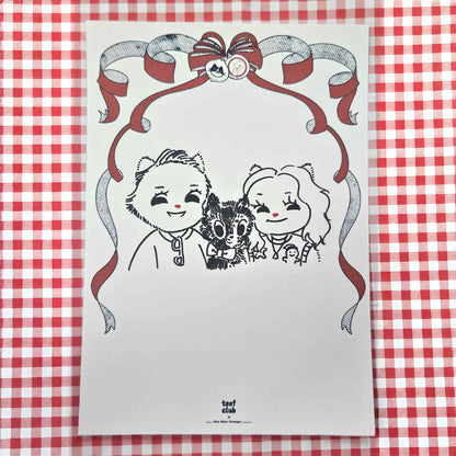 Personalised Vintage Cat Portrait