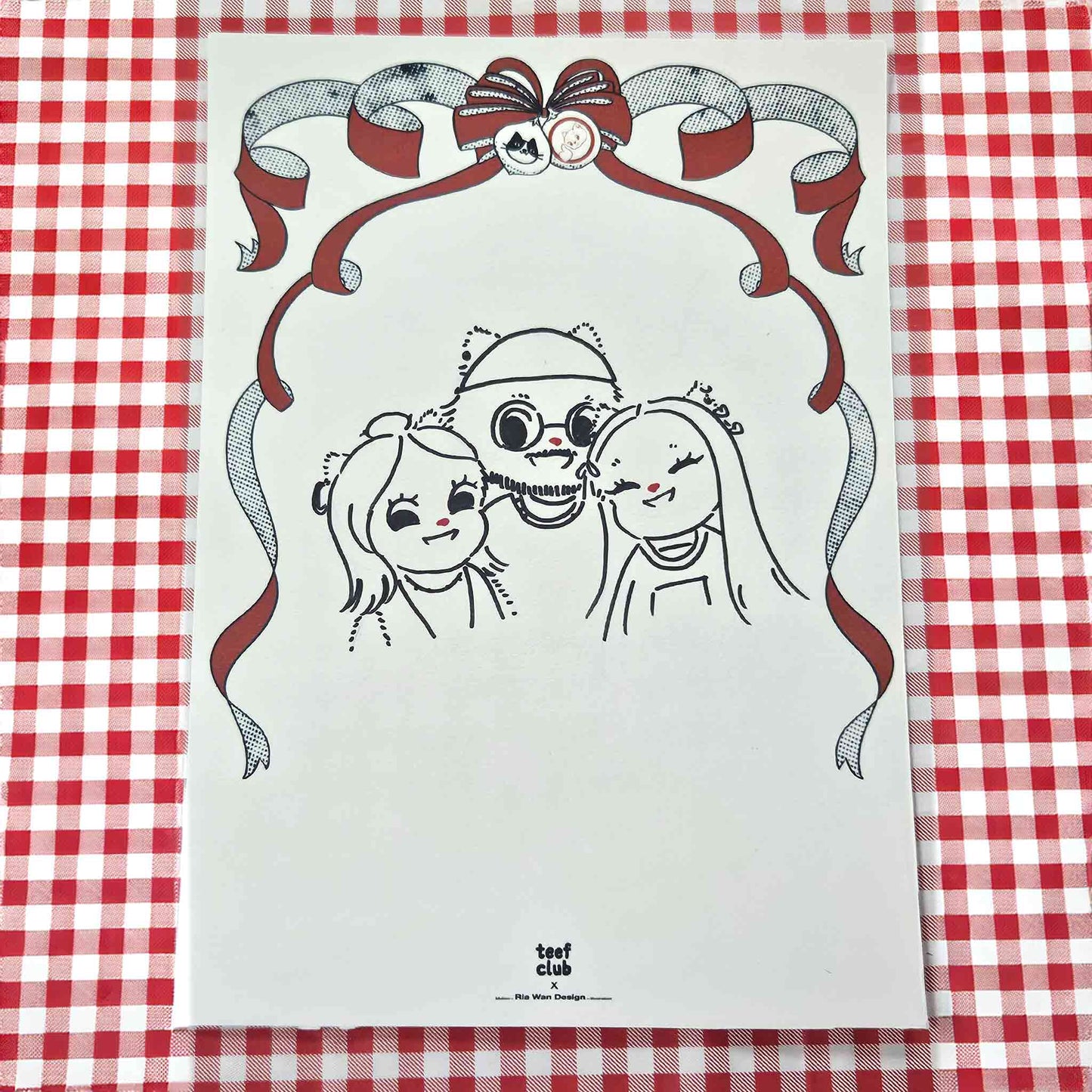 Personalised Vintage Cat Portrait