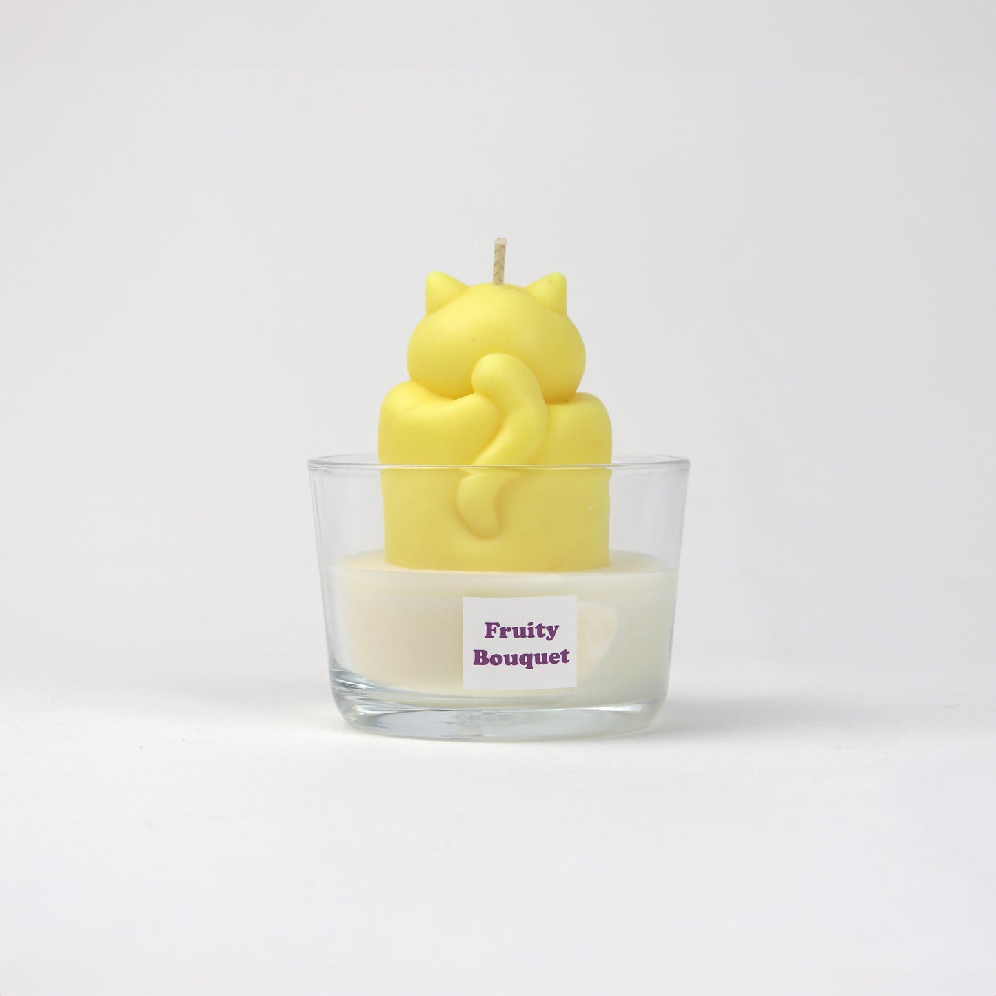 Chonky Cat Candle - Yellow